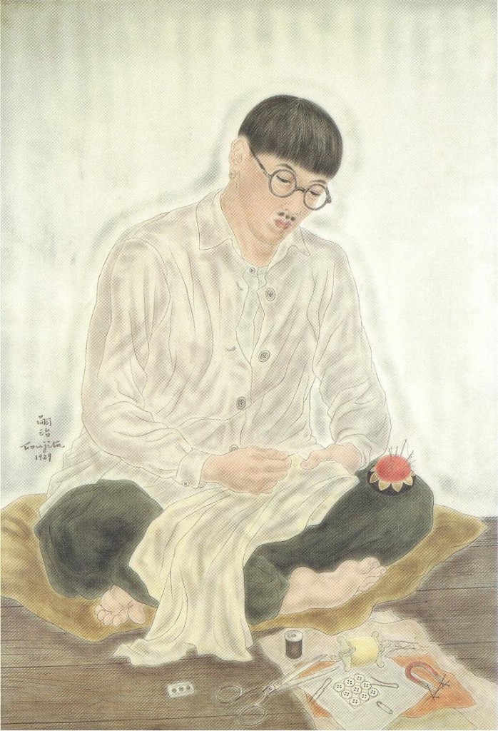 レオナール・フジタ (藤田嗣治)　自画像 1929年