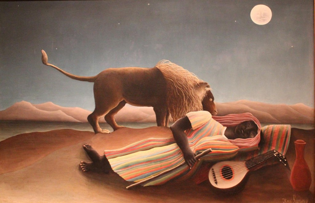 ルソー　眠れるジプシー　1897年
