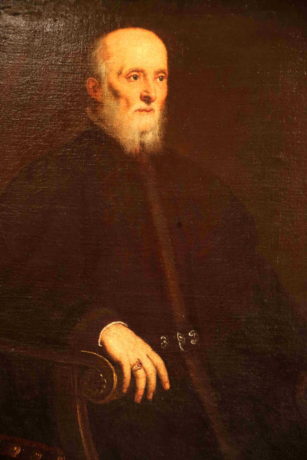 ジャコポ・ティントレット Alvise Cornerの肖像1560-1565年