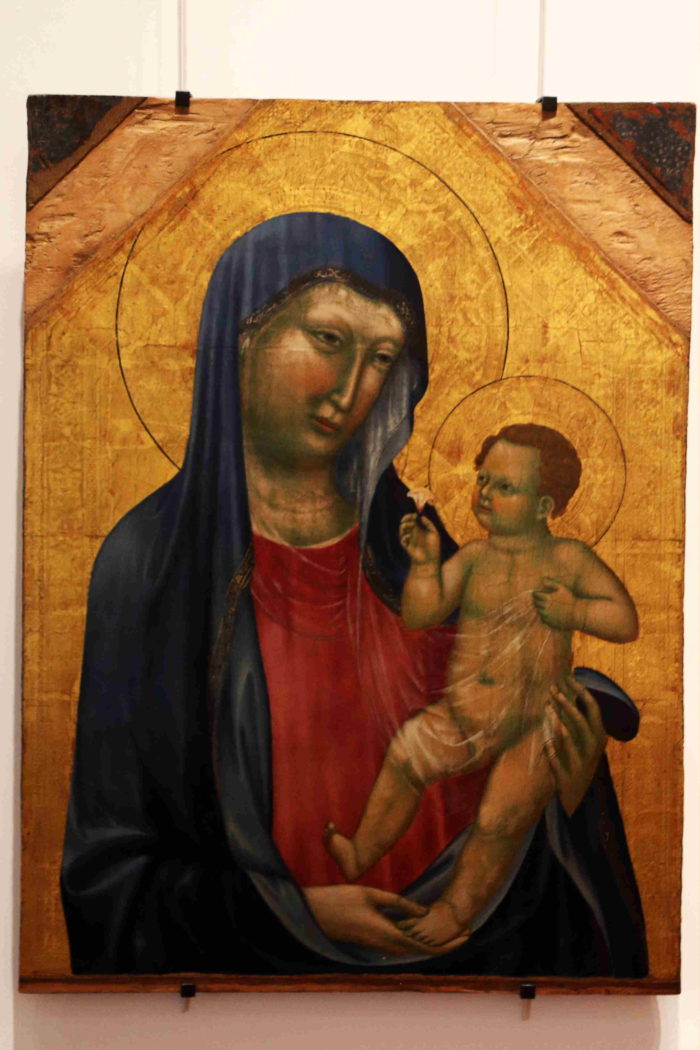 LIippo De Benivieni　 聖母子　1310-1320年