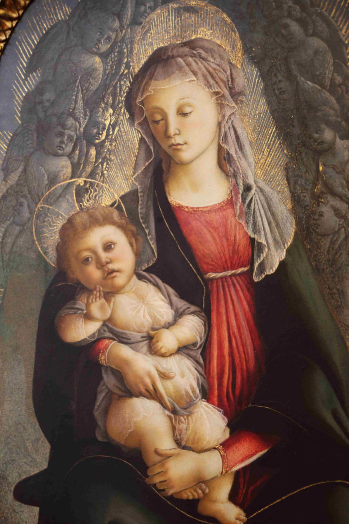 Botticelli 智天使に囲まれた聖母子