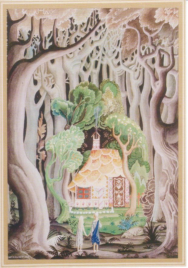 カイ・ニールセン　グリム童話集「ヘンゼルとグレーテル」　1929年